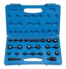 Grey Pneumatic 1224G 3/8" Drive 24 Piece Standard Length Sae/Metric Magnetic Set
