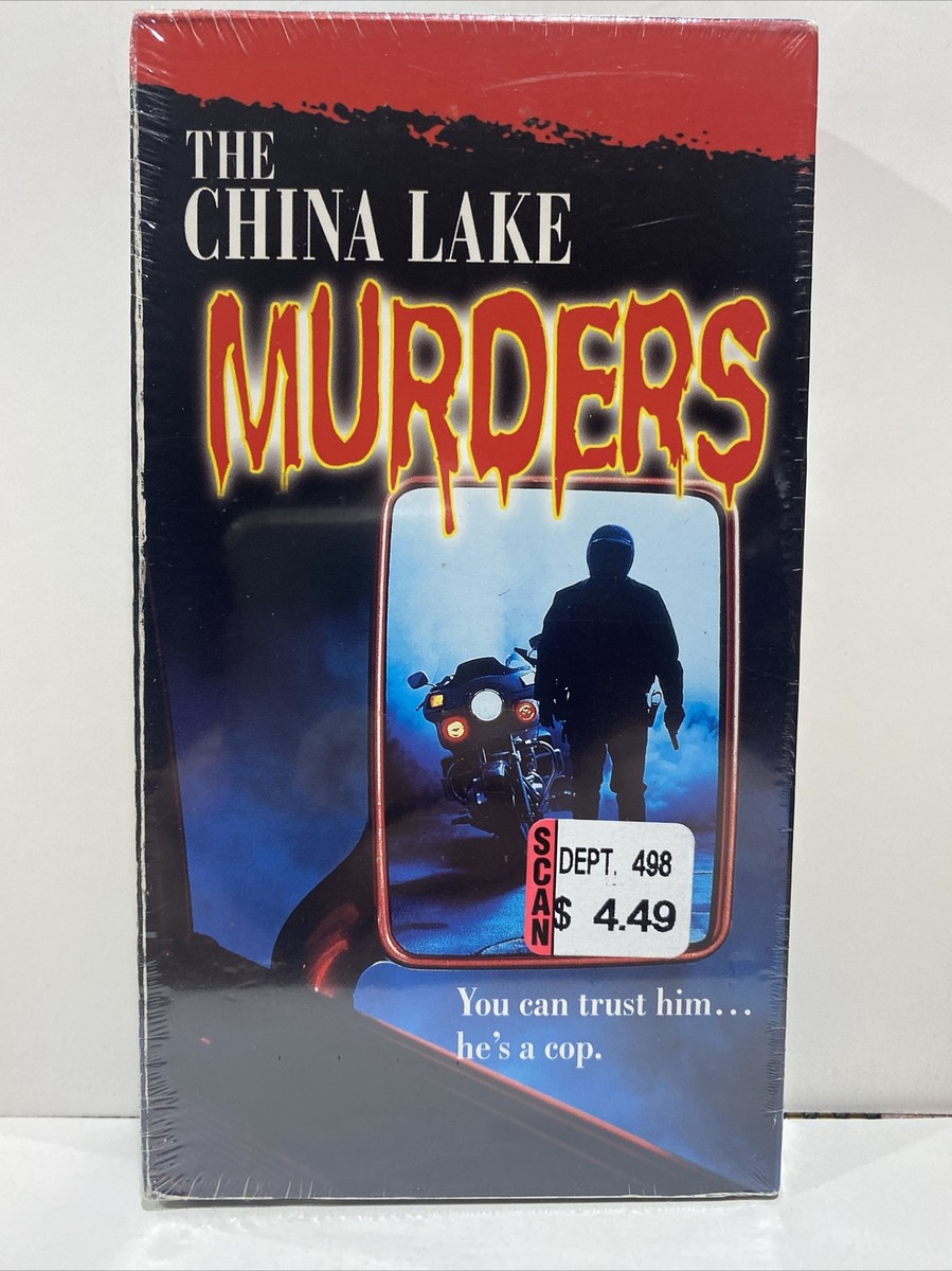 The China Lake Murders (1990,VHS) TV Movie Horror Brand New And