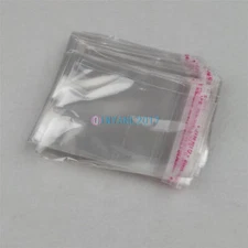 15000pcs 60mm x 80mm Clear Resealable Cello Plastic Envelope