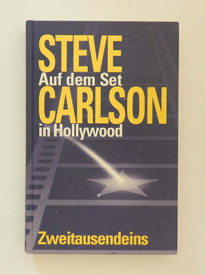 Auf dem Set in Hollywood Steve Carlson Filmschauspieler Film Buch