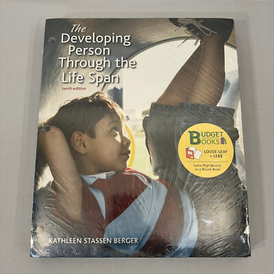 Developing Person Through the Life Span 10th Edition SEALED Loose Leaf Textbook