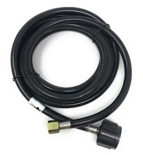 12 Feet Hose Assembly For Propane Tank Adapter QCC1 Acme x 3/8 Female Flare