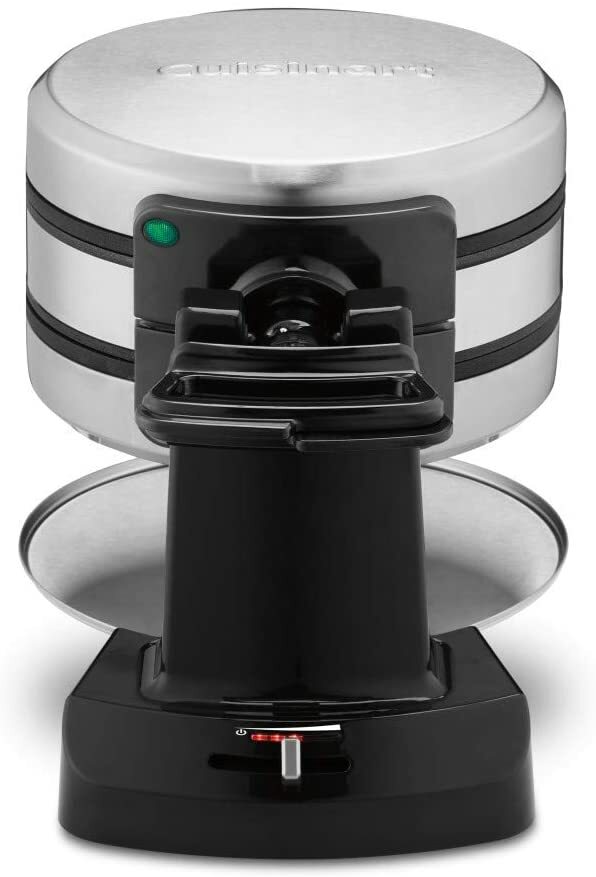 Cuisinart WAFF40 Double Round Flip Belgian Waffle Maker eBay