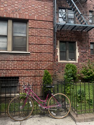 Original 1970 s step-through Schwinn Varsity 10 speed road bike