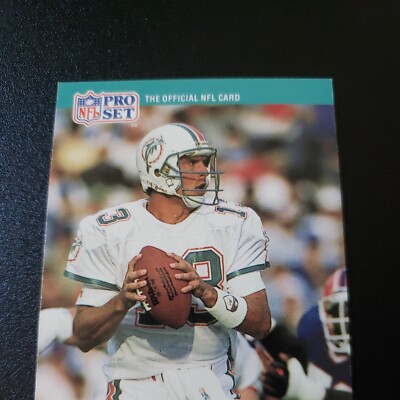 Dan Marino #13 Pro Set '90 NFL Trading Card Miami Dolphins #181 | eBay