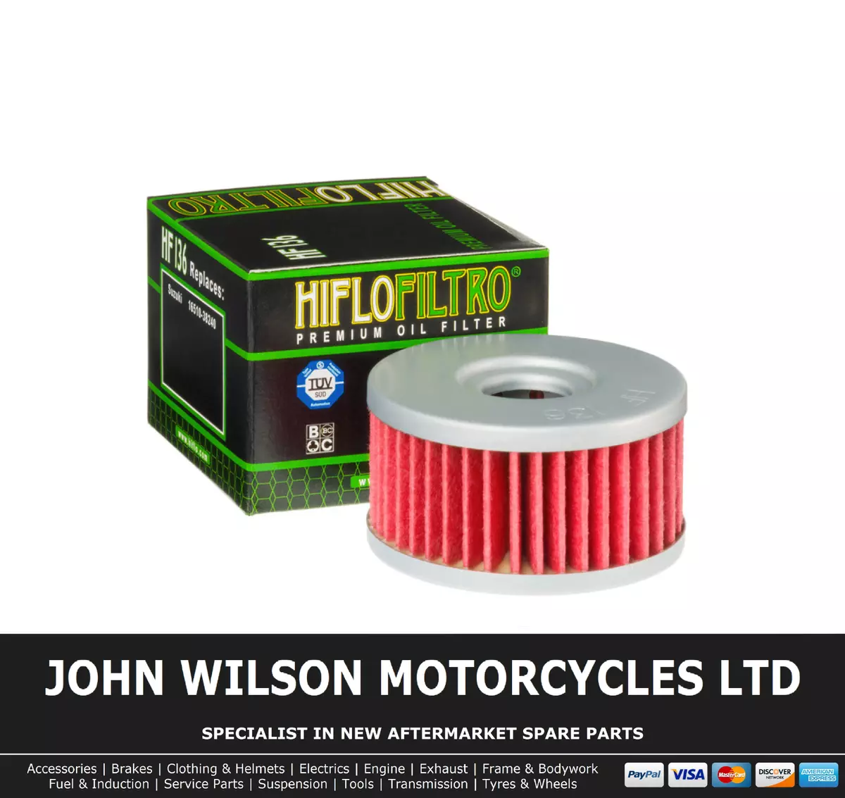 Beta Alp 40 350 2004 - 2019 HiFlo Oil Filter