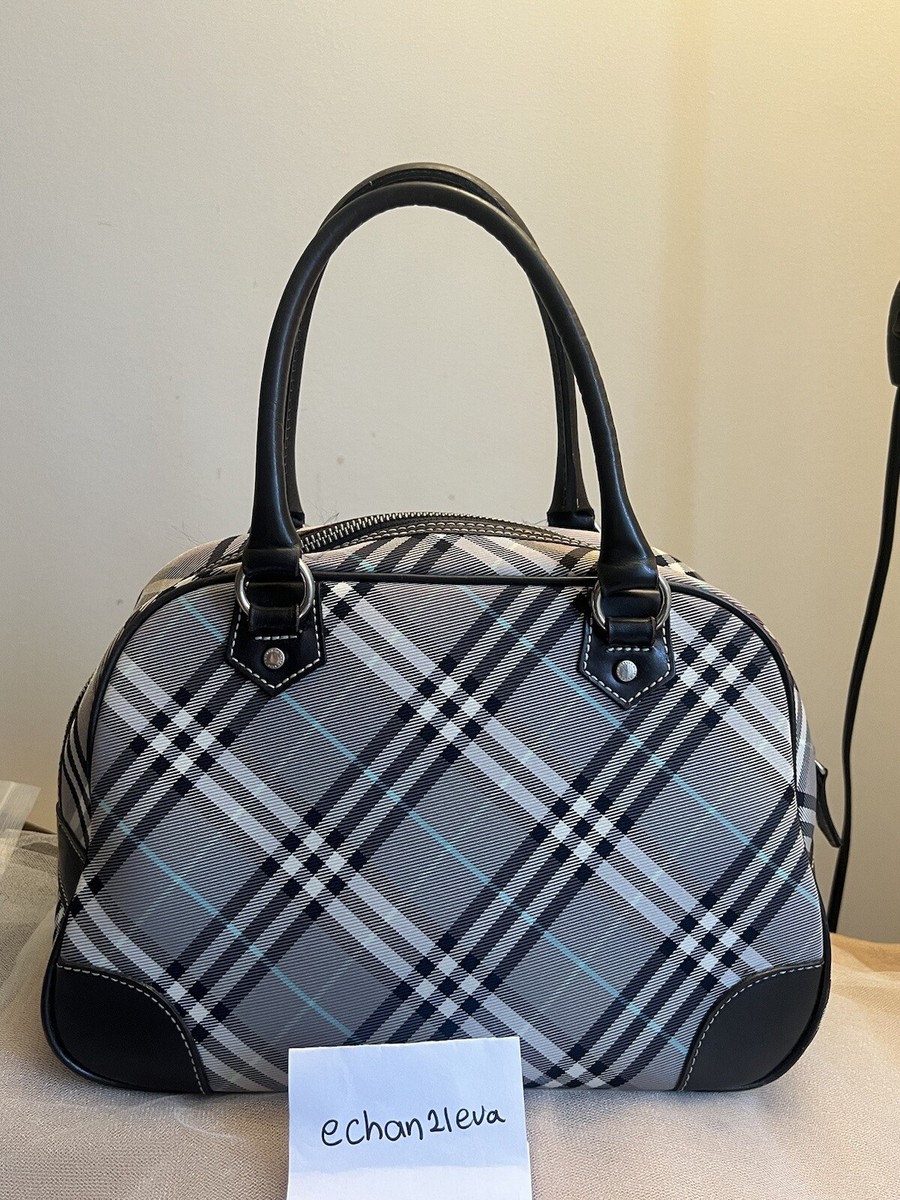 【チンチン丸 さま専用】BURBERRY BLUE LABEL ボディバッグ ☆JAPAN☆】Auth Burberry Blue Label Boston Bag Nova Check Blue | eBay
