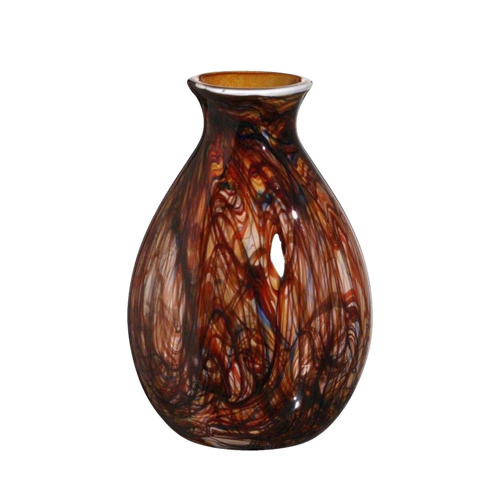 Jarrones de Vidrio Marrón