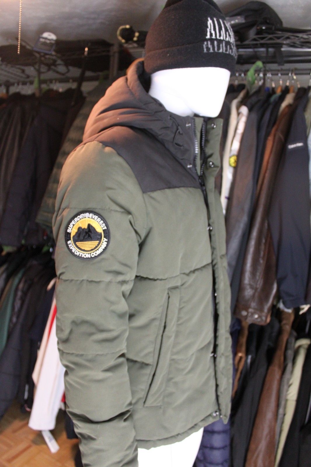 Superdry Men's Expedition Everest Bomber Quilted Jacket/LN/ XL image 3