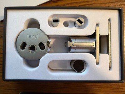 Level Bolt Connect Wi-Fi Smart Deadbolt Lock with Two New CR2 Lithium Batteries