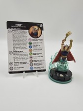Heroclix Captain America and Avengers set Thor 070 Chase figure w/card 