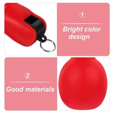 2Pcs Survival Whistle Crisp Sound PVC Material Suitable Outdoor Activities