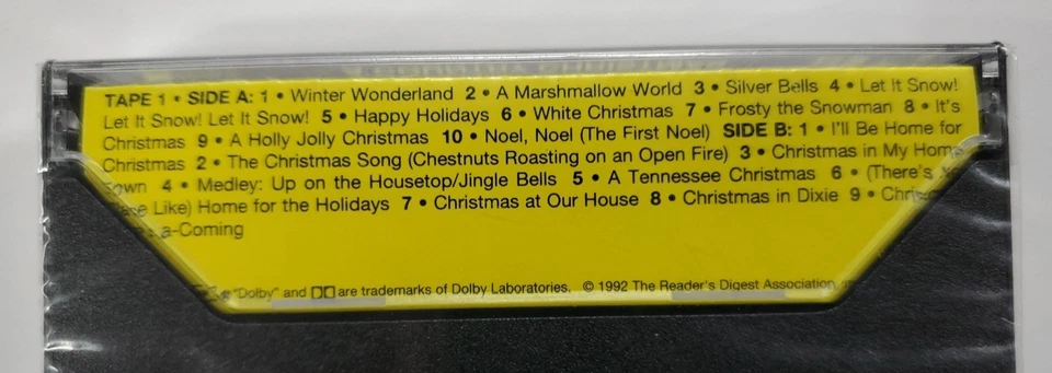 A COUNTRY CHRISTMAS Reader's Digest 2 Cassette Set Sealed - Image 3 of 4