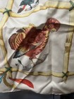 vintage gucci silk scarf With Birds — photo 6