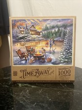 MasterPieces Time Away An Evening Skate 1000 Piece Jigsaw Puzzle, Age 14