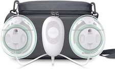 Elvie Stride Plus Hospital-Grade App-Controlled Double Electric Breast Pump