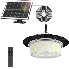 1-4Pcs Solar Pendant Light Outdoor Hanging Light Waterproof for Barn Shed Garden