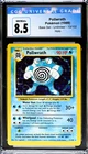 Poliwrath Base Set 13/102 Unlimited  CGC 8.5 NM/Mint  Holo Rare 1999 Pokémon TCG