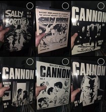 Wally / Wallace Wood - CANNON 1, 2, 3, 4 + Sally Forth 1 & 4 + Adam & Eve Print