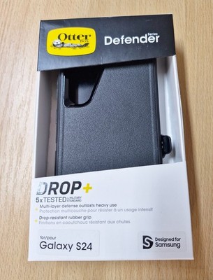 OTTERBOX DEFENDER SERIES RUGGED CASE FÜR SAMSUNG GALAXY S24 - SCHWARZ