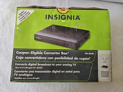 Insignia NS DXA1 Digital TV Converter Box With Remote