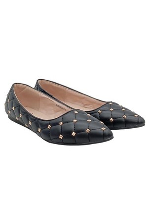 ELLA CRUZ Klassische Ballerinas Damen Ballerinas Gr. DE 37 schwarz Casual-Look