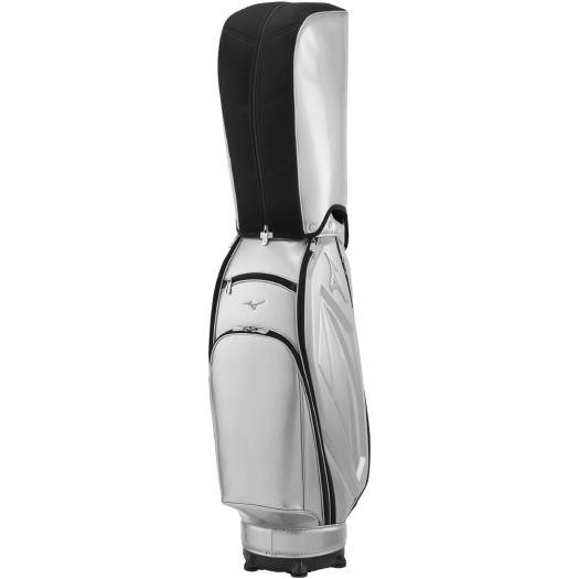 Mizuno 5LJC223303 Official JPX Caddy Bag Silver Clearance Mizuno 5LJC223303 Official JPX Caddy Bag Silver Clearance