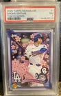 🔥SHOHEI OHTANI🔥 2025 TOPPS TAKASHI MURAKAMI MLB WORLD TOUR TOKYO SERIES PSA 7