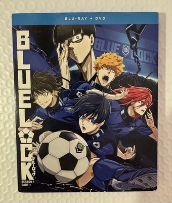 BlueLock - Season 1 Part 1 - (Blu Ray + DVD) Brand New Sealed w/ Slipcover , New