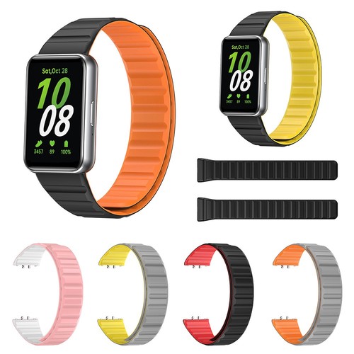 Bracelet de Montre Connectée Silicone Magnétique Design Contracté - Zdjęcie 6 z 29