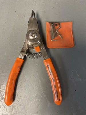 Lang 6'' Convertible Snap Retaining Ring Pliers Quick Switch Internal External