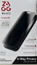 ZAGG Invisible Shield Privacy 360 Protect Screen Protector for iPhone 16 Pro