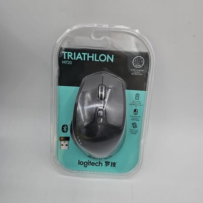 NEW LOGITECH M720 TRIATHLON MULTI-DEVICE WIRELESS MOUSE BLACK New