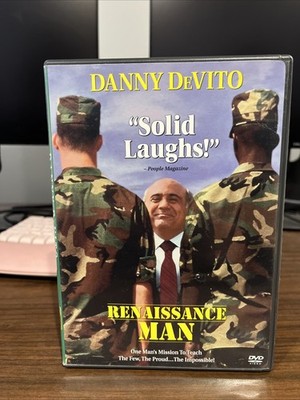 Renaissance Man (DVD, 1994) Danny DeVito Gregory Hines James Remar OOP