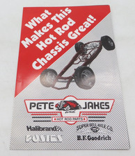 Pete And Jakes Hot Rod Parts Vintage Brochure For 32 Ford Chassis