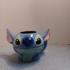 Disney Lilo Stitch 3D Sculpted Ceramic Mug Holds 20 Ounces