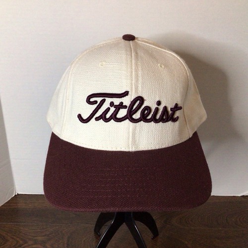 chapeau de paille vintage texace titleist unihat made in USA blanc | eBay