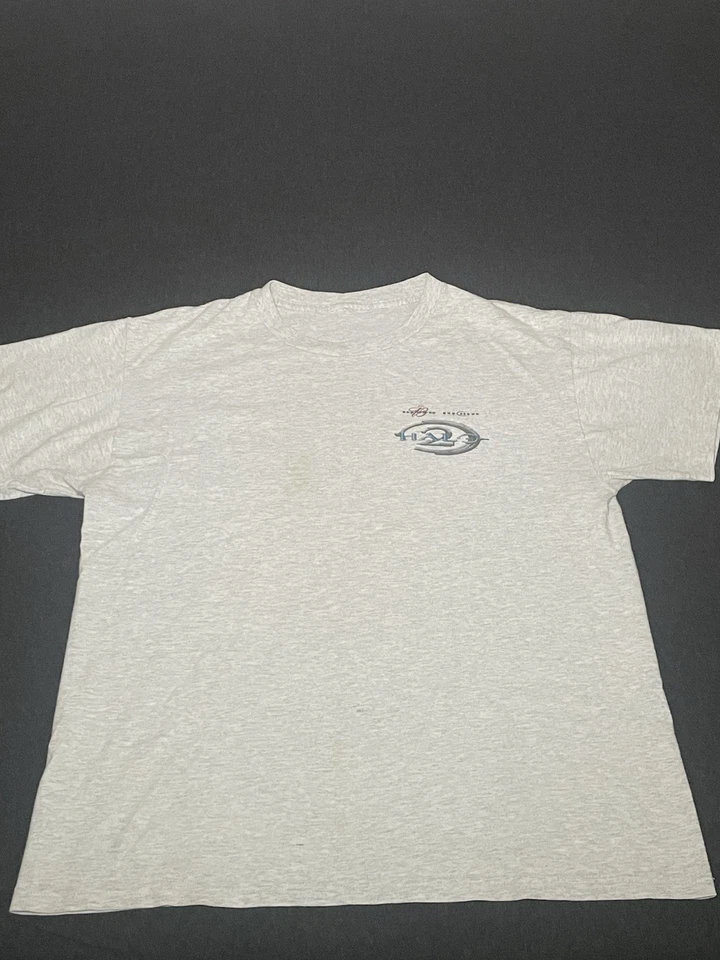 Camiseta promocional vintage Halo 2 x Budweiser/Budlight 2004 Foto 3 de 4