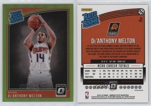 2018 Donruss Optic Rated Lime Green Prizm /149 De'Anthony Melton #181 Rookie RC