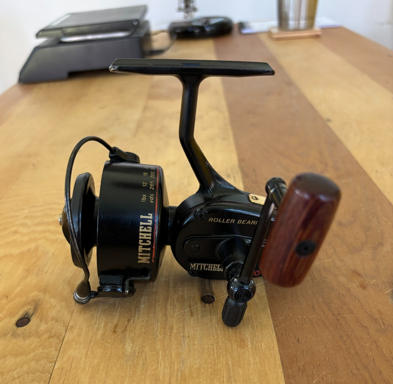 Vintage Mitchell 300Pro Fishing Reel Spinning Roller Bearing