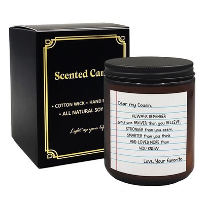 Cousin Gifts Scented Candles For Women Dear Cousin Birthday Present