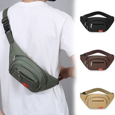 Men's Outdoors Tactical Waist Bag,Fanny Pack Utility Waist Pouch Outdoor Bumbag