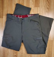 Wrangler ATG Men's All Terrain Cargo Pants Asphalt Grey Size 34x32 10NW788AS