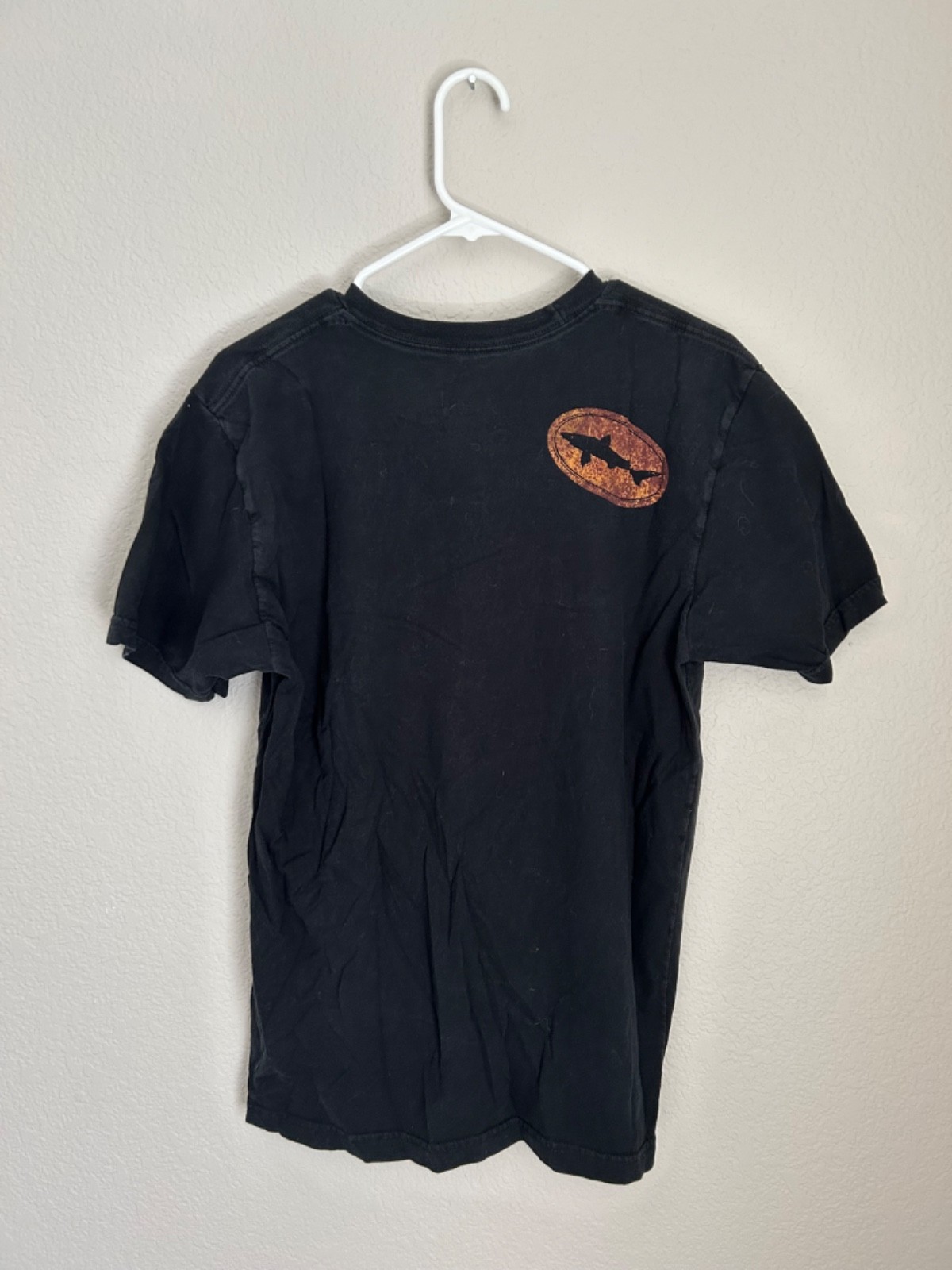 Dogfish Head Brewery Shirt Mens Large Black Logo Craft Beer Delaware Made in USA