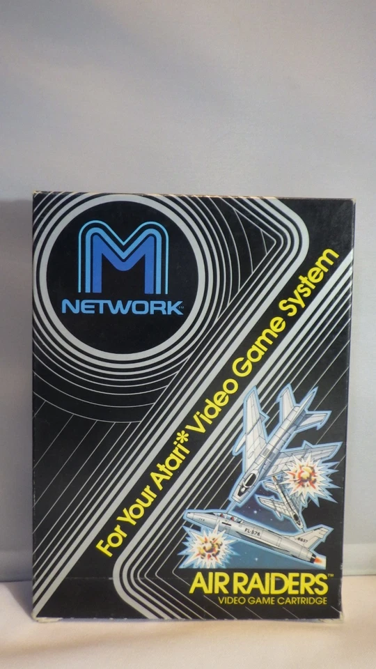 AIR RAIDERS Atari 2600 1982 M Network Video Game Cartridge, Manual & Box - Image 2 of 4