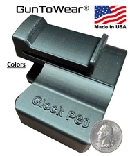 GLOCK P80 Polymer 19 Holster In Waistband IWB Conceal Carry 3D Printed