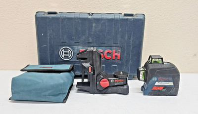 BOSCH Professional GLL3-300G 3-Beam Green Laser Level Kit w/ Case