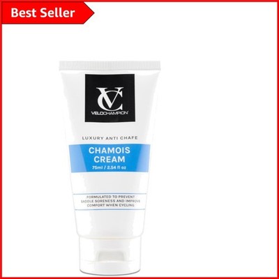 & Cruelty-Free Chamois Cream - 75ml Anti-Scheuerlösung für alle Sportarten