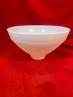 Antique Milk Glass Floor Lamp Waffle Shade