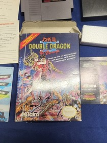 Double Dragon II: The Revenge (NES, 1990) complete with poster and tested
